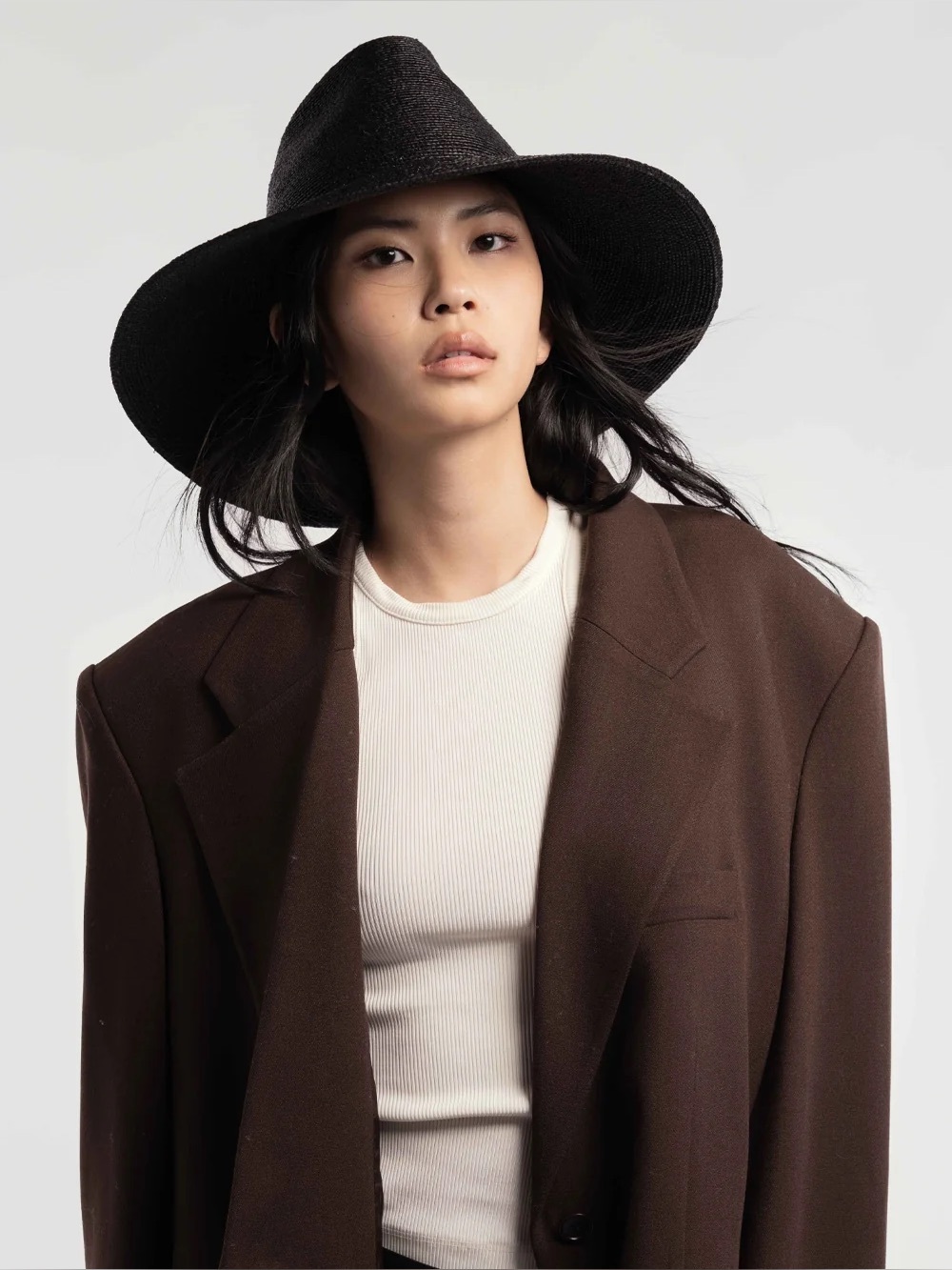 Janessa Leone Colette Hat in Black L